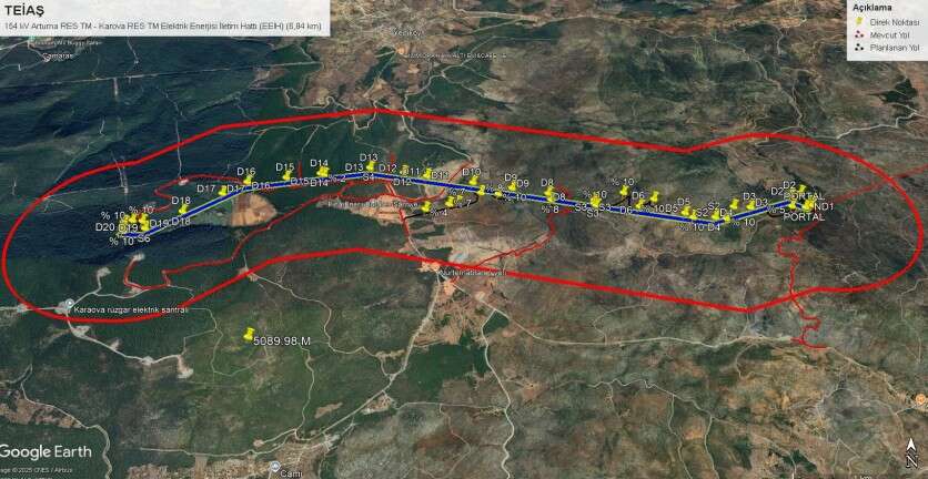 Bodrum’da Dev Enerji Hattı Hamlesi: 154 kV’lık Projede Kritik Anlaşmalar Tamamlandı 4